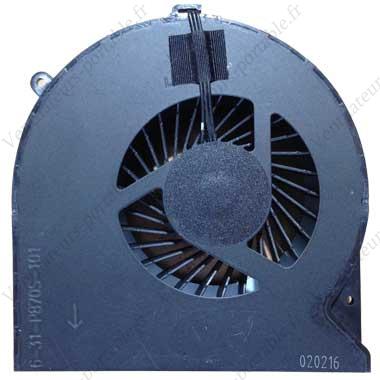 Clevo P870dm3-g ventilator